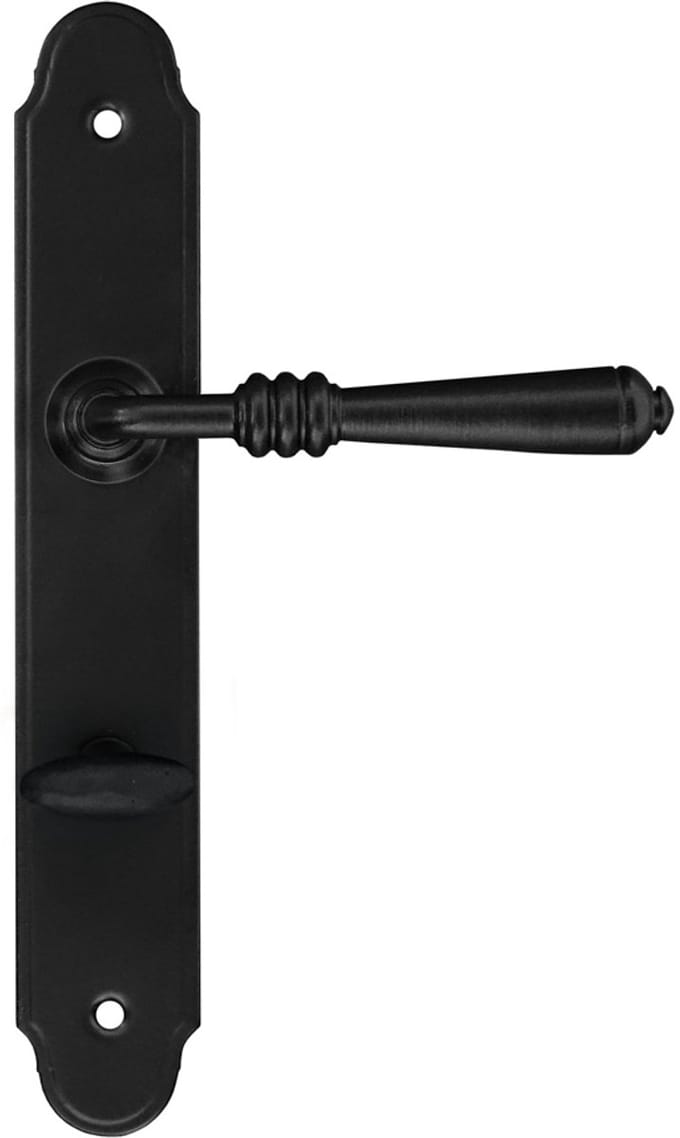 SEART DEVON - WC Deurklink - Zwart - Geschikt voor 5 cm dikke deuren