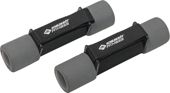Fitness Halterset 2 x 1,0 kg met Draagtas