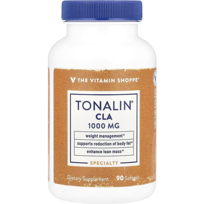 The Vitamin Shoppe, Tonalin® CLA, 1 000 mg, 90 gélules