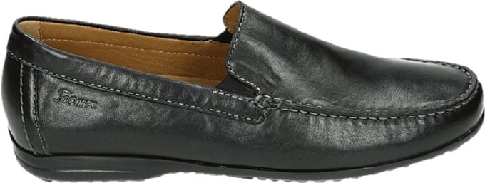 Sioux - GION-H - Instappers - Kleur: Zwart - Maat: 43