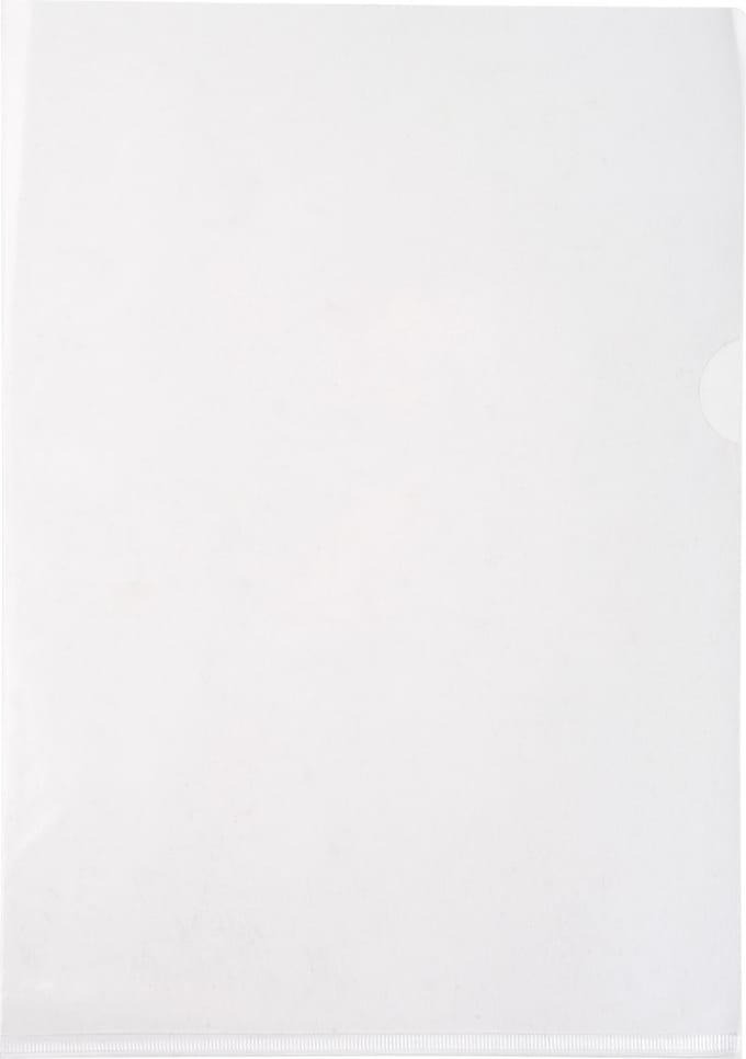Exacompta Pak van 100 L mappen- gladde PP 12/100ste - A4 - Transparant - 56111E