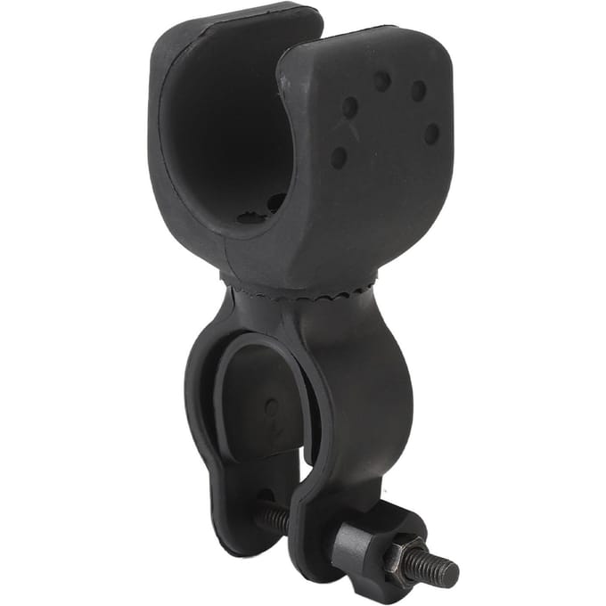 Support de Béquille Bâton Rotation à 360 Degrés Support de Canne à Roulettes Porte-Canne pour Drive Medical avec 2,5 à black