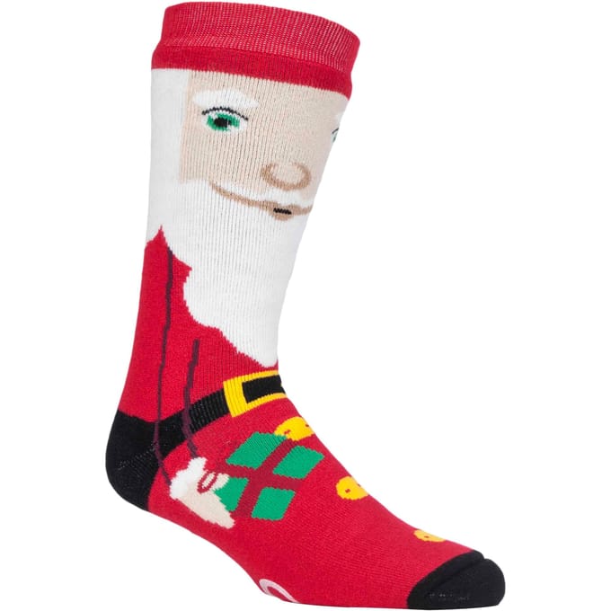 Dames kerst antislip thermo pantoffelsokken - De Kerstman