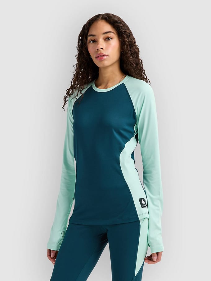 Burton Syn Mwt Bl Crew Base Layer Top blauw
