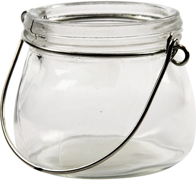 Lantaarn, H: 6,5 cm, d 7,5 cm, 12 stuk/ 1 doos