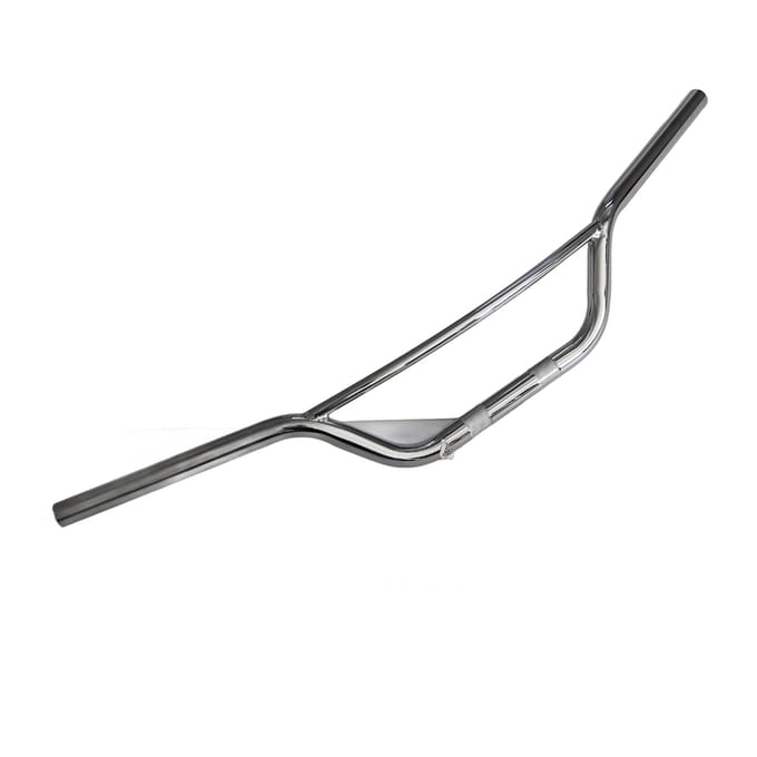 Modification Moto Universelle Guidon Rétro Drag Bar Pièce de Rechange 25mm 1in Argent gray