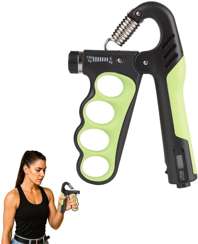 Unyqoos® Elektronische Handtrainer met Instelbare Weerstand voor Efficiënte Krachttraining