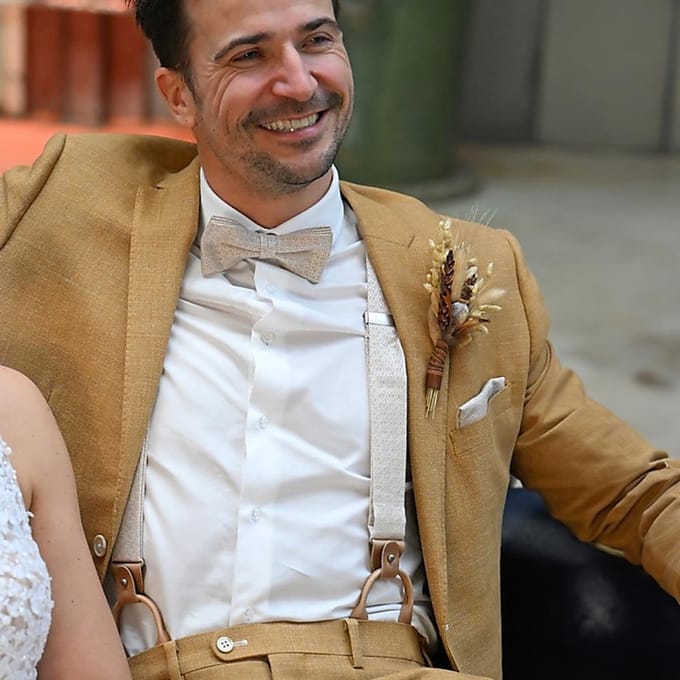 Sir Redman - Bretels - bretels Château Chic - beige