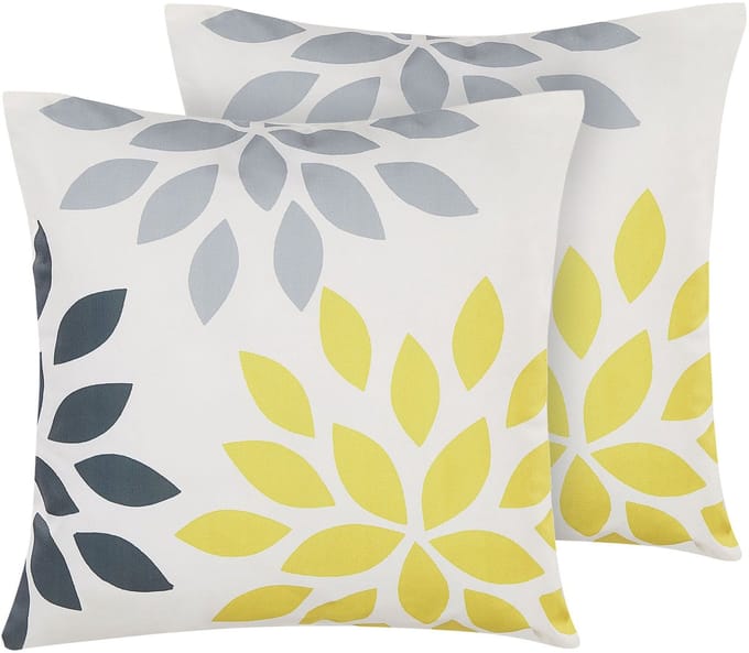 RIALE - Tuinkussen set van 2 - Multicolor - 45 x 45 cm - Polyester