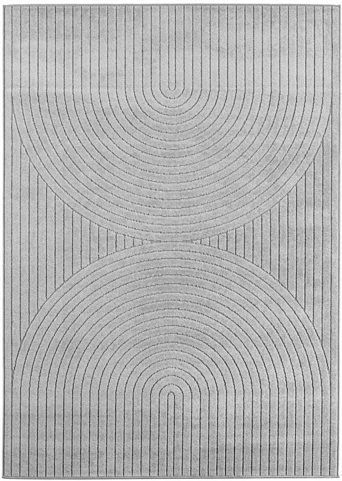 Buitenkleed scandinavisch - Naara Soli grijs 80x150