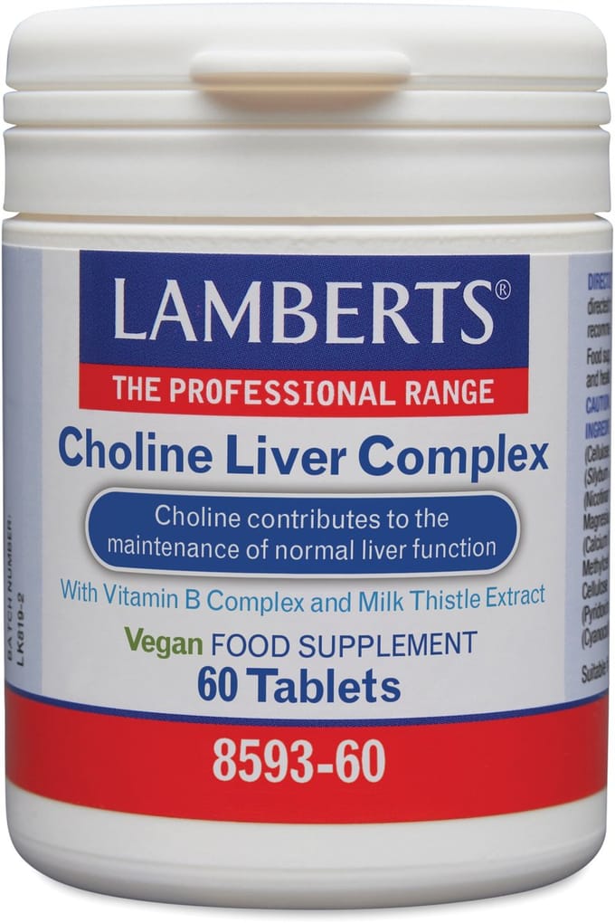 Lamberts Choline lever complex 60 Tabletten
