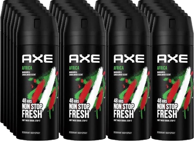 Axe - Deodorant - Spray - Africa - 150ml x 24