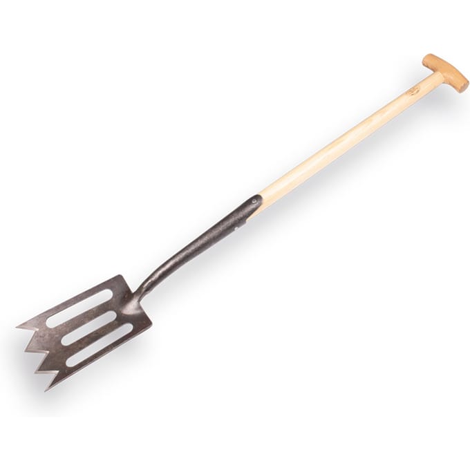 Spork               De WIT  met zwanenhals met essen T-steel 90 cm