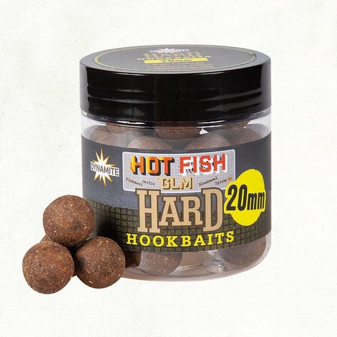 Dynamite Baits Hot Fish And Glm Hard Hookbaits 20mm