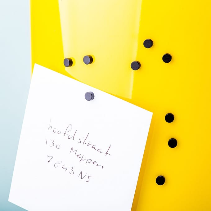 Trendform - Magneten - Set van 10 - Steely Zwart - Rond