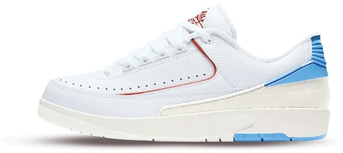 Air Jordan 2 Retro Low UNC To Chicago (W) - Maat 41