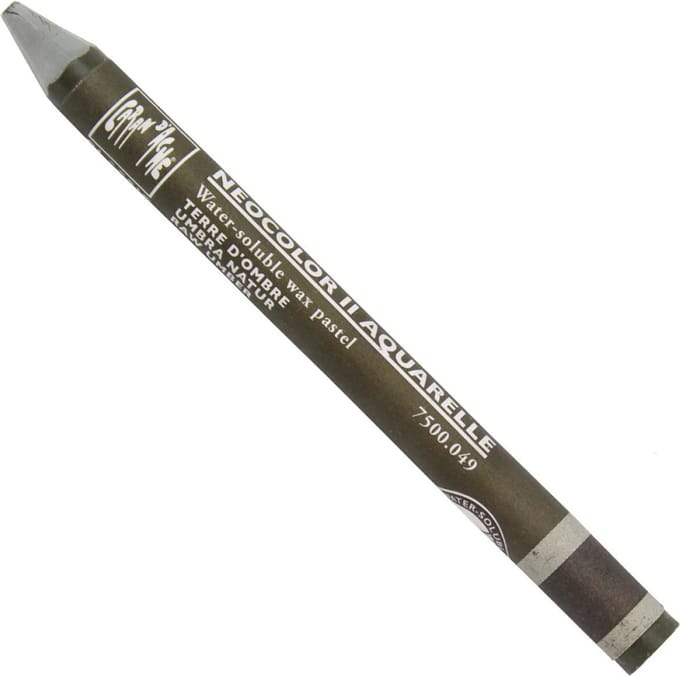 Caran d´Ache Neocolor II Aquarelkrijt | Omber Naturel (049)