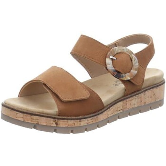Sandalen met sleehak Aco -