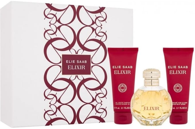 Parfumset voor Dames Elie Saab ELIXIR 3 Onderdelen