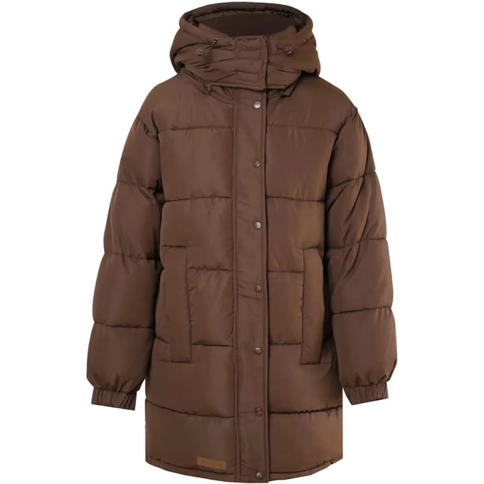 Oversized lange damespufferjacke Sixth June
