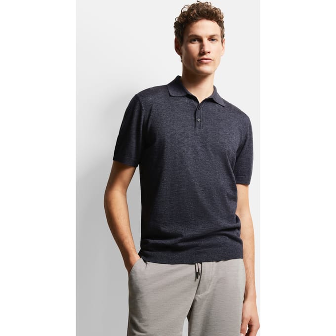Bugatti Herren Poloshirt in een klassieke vorm