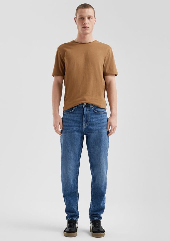 Relaxed Jeans Middenhoge Taille Fittend Model QS Devon