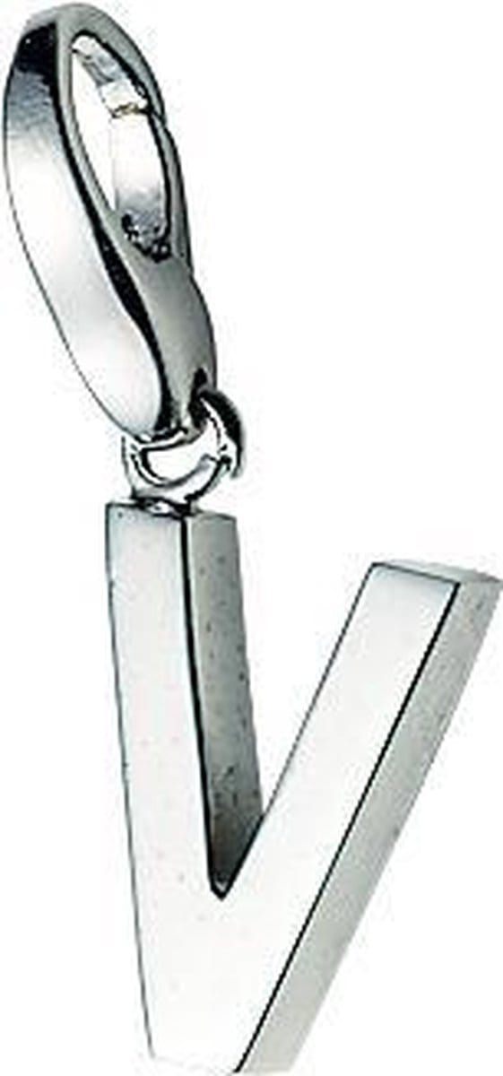 Charm | bedel | letter | V | zilver