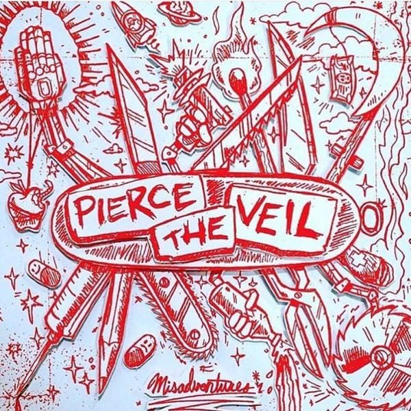 LP Plaat PIERCE THE VEIL - Misadventures 71475302151 Fearless Record 2016 VS Rock
