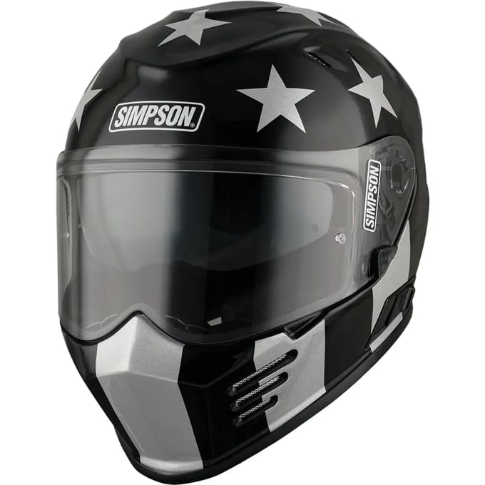 Volledige motorhelm Simpson Venom Stingrae