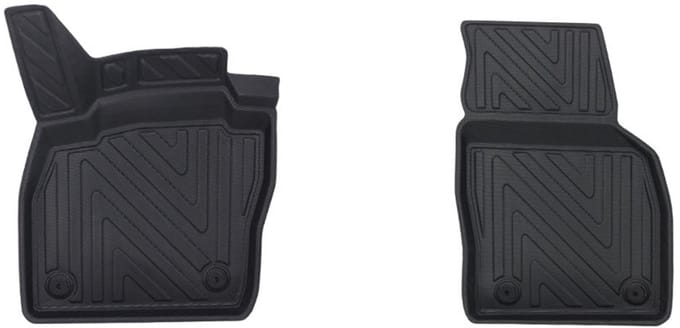 Rubbermatten Seat Arona 2017-heden (voorset) - Premium carbonlook
