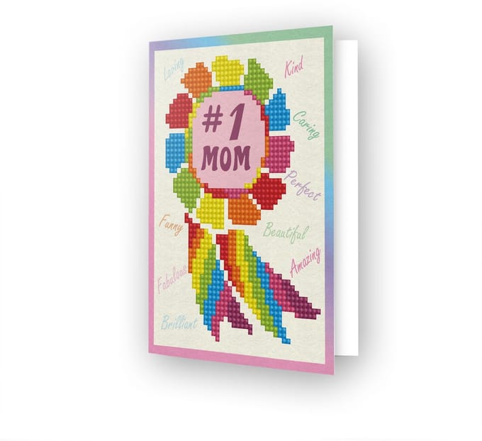 Diamond Dotz #1 Mom wenskaart DDG.015