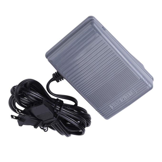 Pédale de commande au pied pour machine à coudre Singer US PLUG black