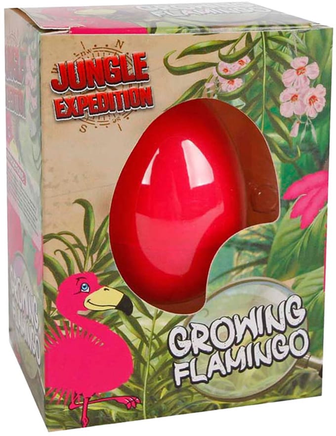 Jungle Expediton Ei met Groeiende Flamingo