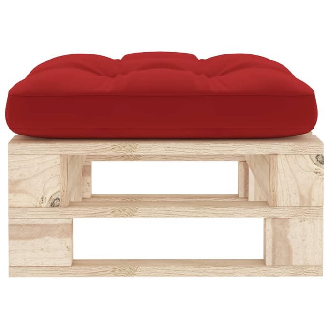 vidaXL - Tuinhocker - pallet - geïmpregneerd - grenenhout