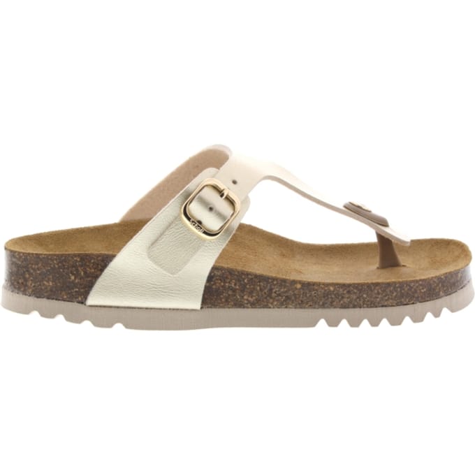 Scholl - maat 40- dames slipper Nicole light gold