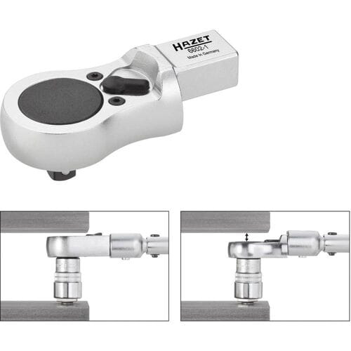 Hazet 6602-1 Omkeerbare insteekratel 10 mm