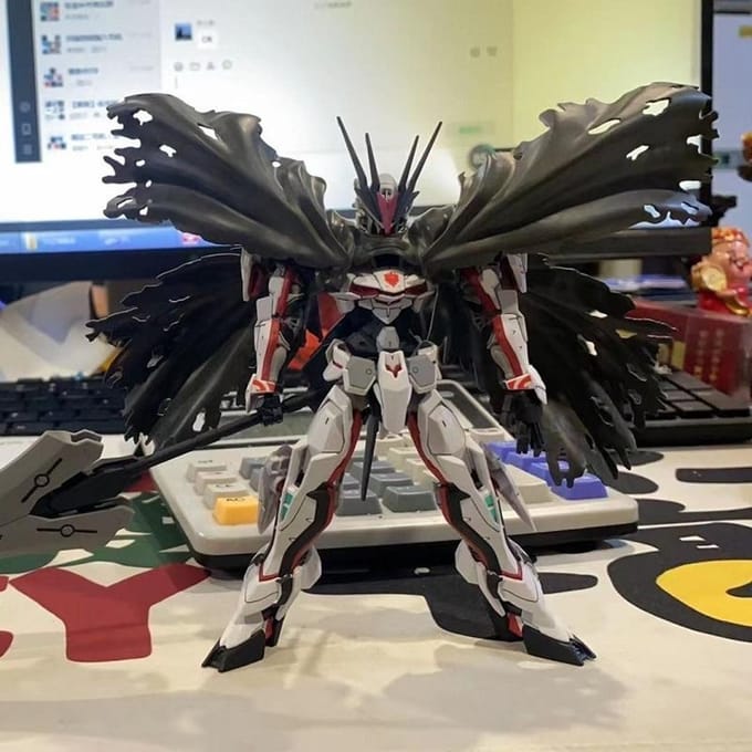 King Astray HG 1/144 PB Limiet Mech Bouwpakket Actiefiguren Jongenspuzzels Bureau Decoratie Cadeau Verzamelaar gray