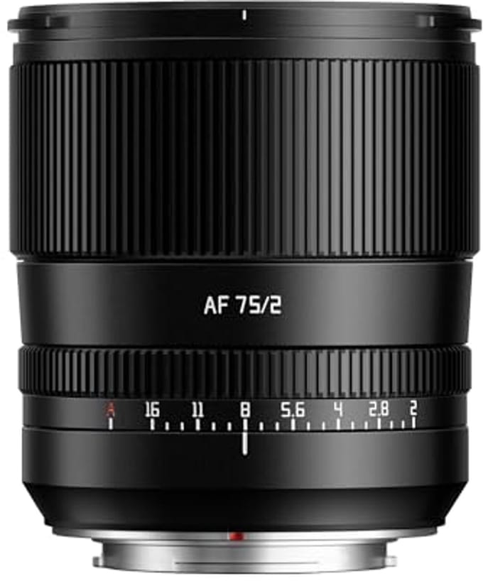 75mm F2.0 Autofocus Portretlens voor Volledig Frame Camera's