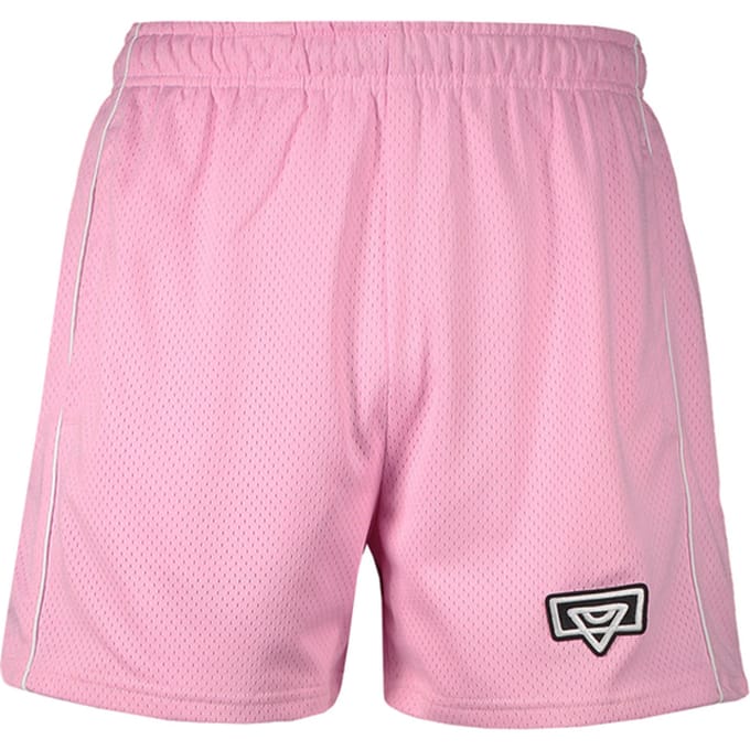 Bucketz Ball Park Mesh Korte Broek Roze