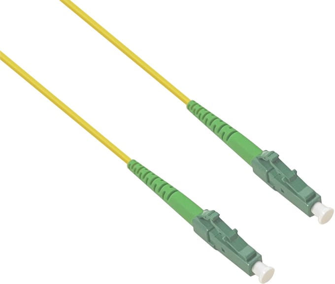 Helos 372007 InfiniBand en Glasvezelkabel 2 m LC LC/APC Groen, Geel