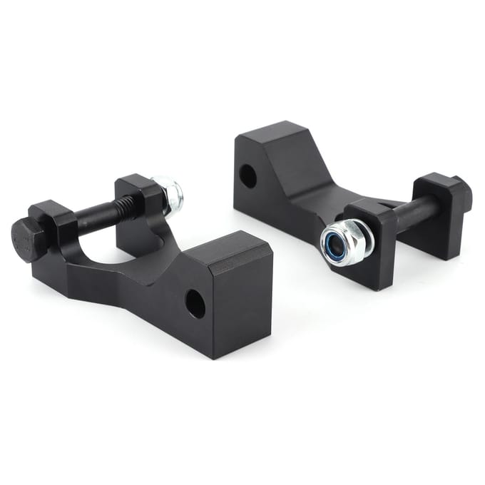 Kit de support de bloc d'abaissement avant de 3,5 pouces, accessoire adapté au VTT Yamaha Raptor 350 660R 700 gray