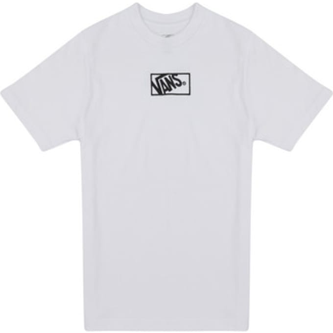 Vans By Blocked Box T-shirt Met Korte Mouwen Wit L Kinderen