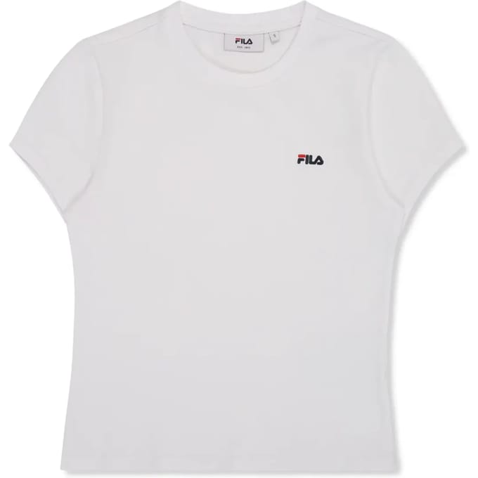 Fila Bianco Katoenen Dames T-Shirt