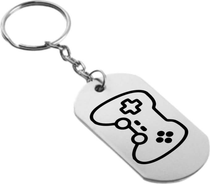 Akyol - controller Sleutelhanger - Gamen - de echte gamers - game - gamen - game on - 2,5 x 2,5 CM