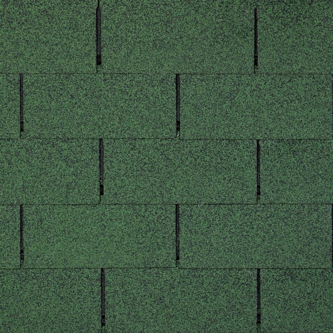 Timbela T-GREEN - Bitumen dakspanen - Dekking: 3 m² - Trio