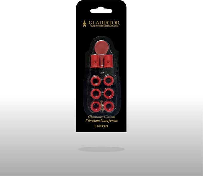 Gladiator Cheires Vibration Dampeners - trillingsdempers Padel - Rood (Shockout)