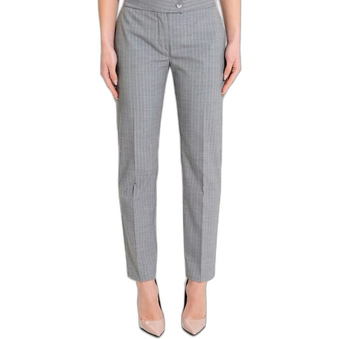 Grijze Gestreepte Broek Ri13510200145ro