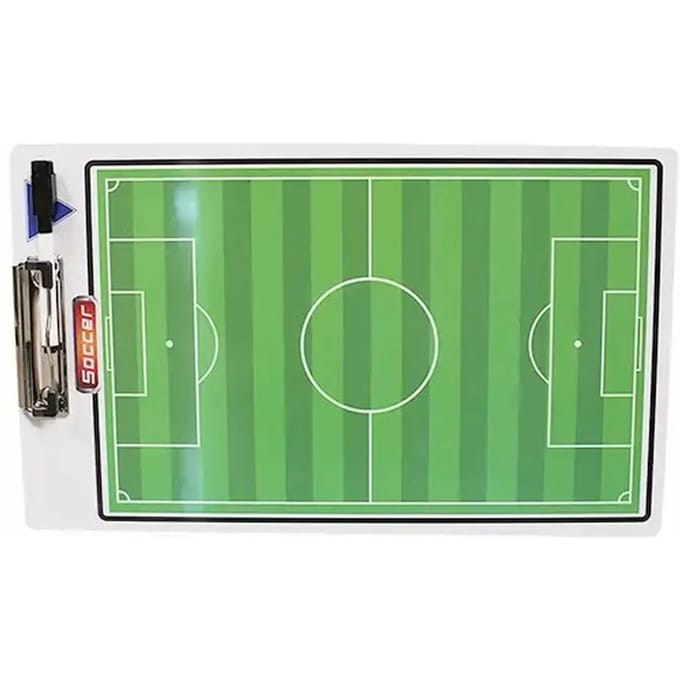 Coachbord omkeerbaar Softee Plus voetbal