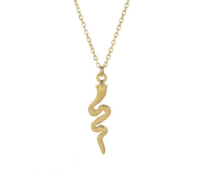 Jomide Ketting Slang - Goudkleurig
