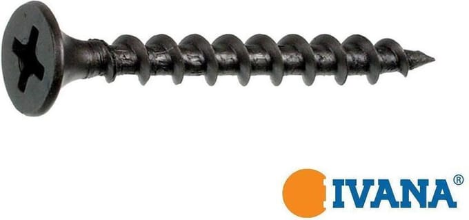 Ivana Gipsplaatschroef Gefosfateerd grof PH-2 3.9x45 - 1000 Stuks